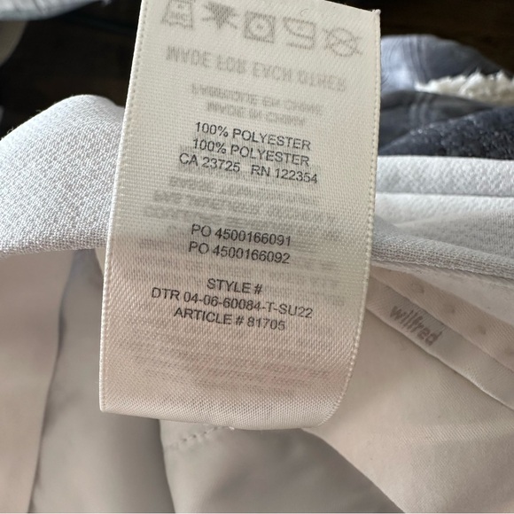 Aritzia Wilfred Effortless Cropped Wide Leg Pant - Picture 4 of 9